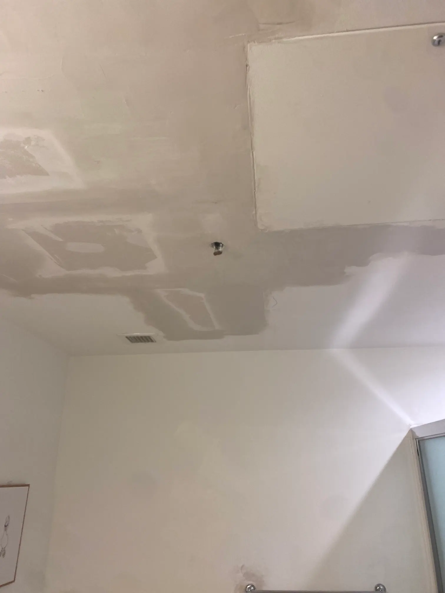 sheetrock repair ceiling at umass